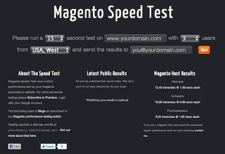 Magespeedtest Version 2